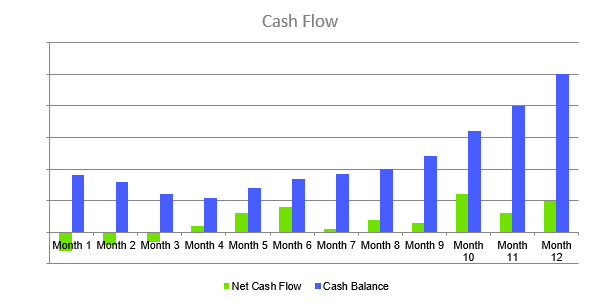Music Venue Business Plan - Cash Flow