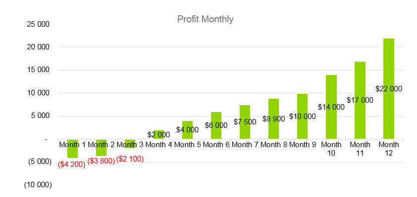 SaaS Business Plan - Profit Monthly